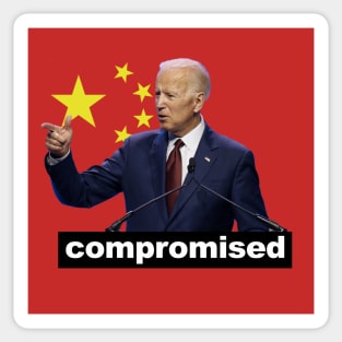 Creepy Joe Biden Compromised Sticker